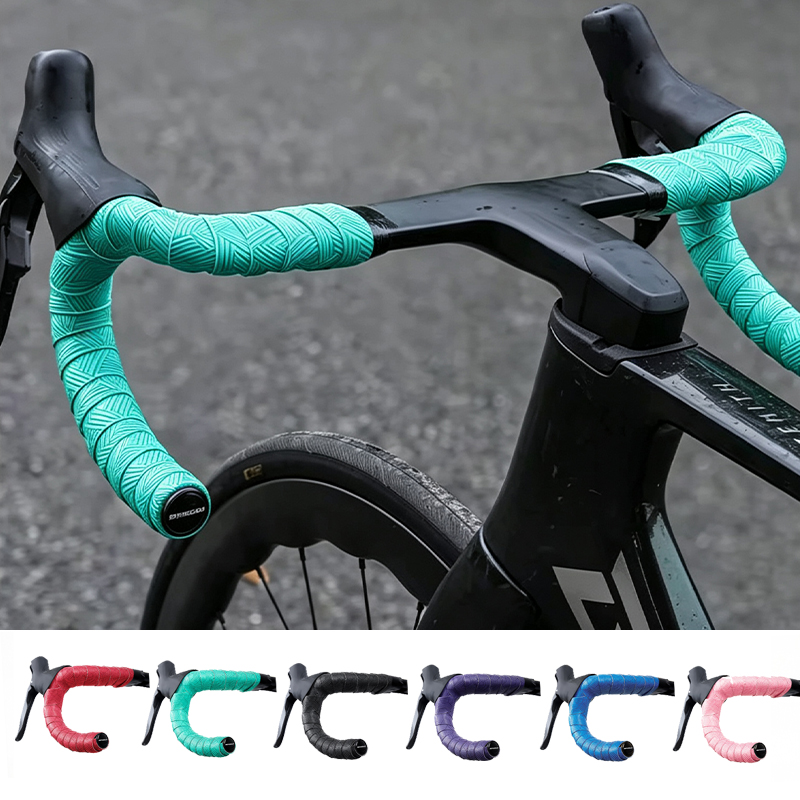 Bike Handlebar Tape - Cycling Handlebar Tape Shock Absorbing Wraps