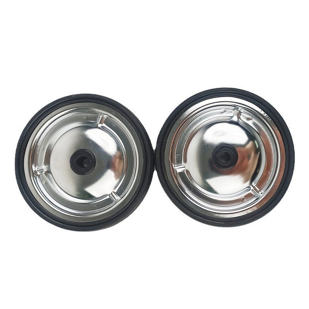 Cycling Gear Inches - 2Pcs Silver Training Wheels Bracket Set