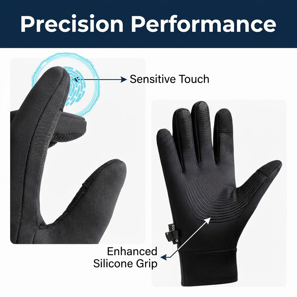 Winter Sport Gloves for Men, T - огляд і ціна Cycling Gear Weather