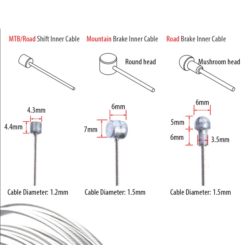 5pcs 2M MTB Bicycle Brake Line - огляд і ціна Cyclocross Gearing