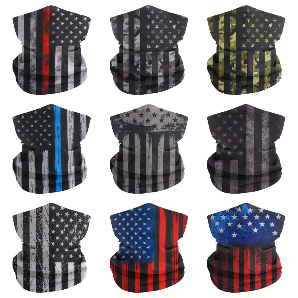 USA Flag Neck Gaiter Face Mask - огляд і ціна Cycling Gear Women