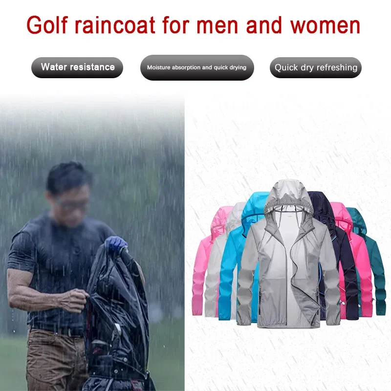 Golf Raincoat Lightweight Jack - огляд і ціна Cycling Gear Man