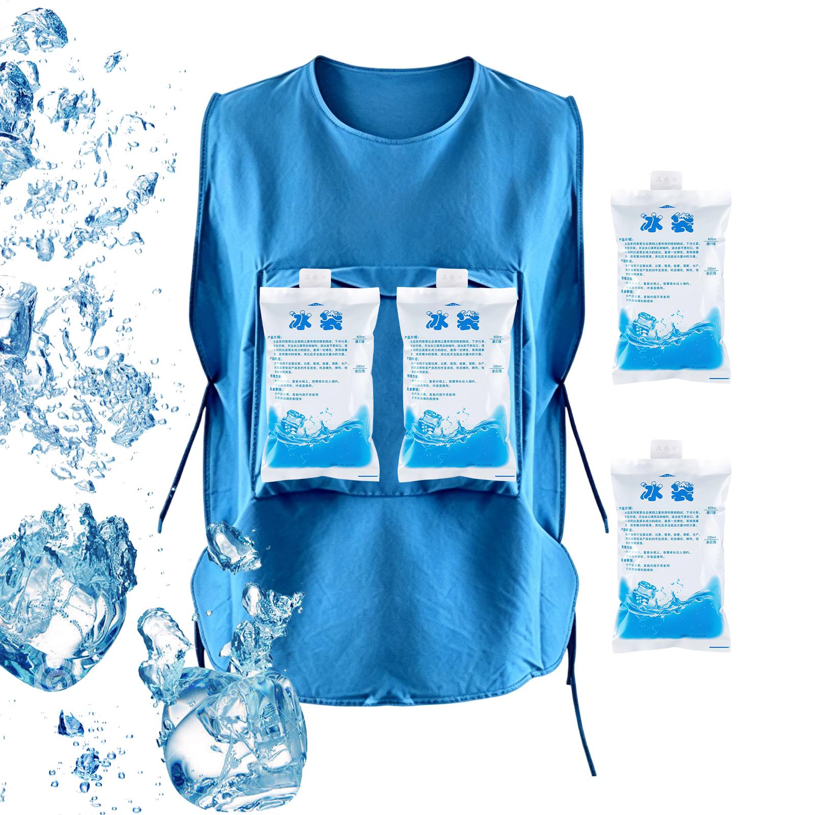 4 Gel Ice Packs Cooling Vest R - огляд і ціна Cycling Gear Weather