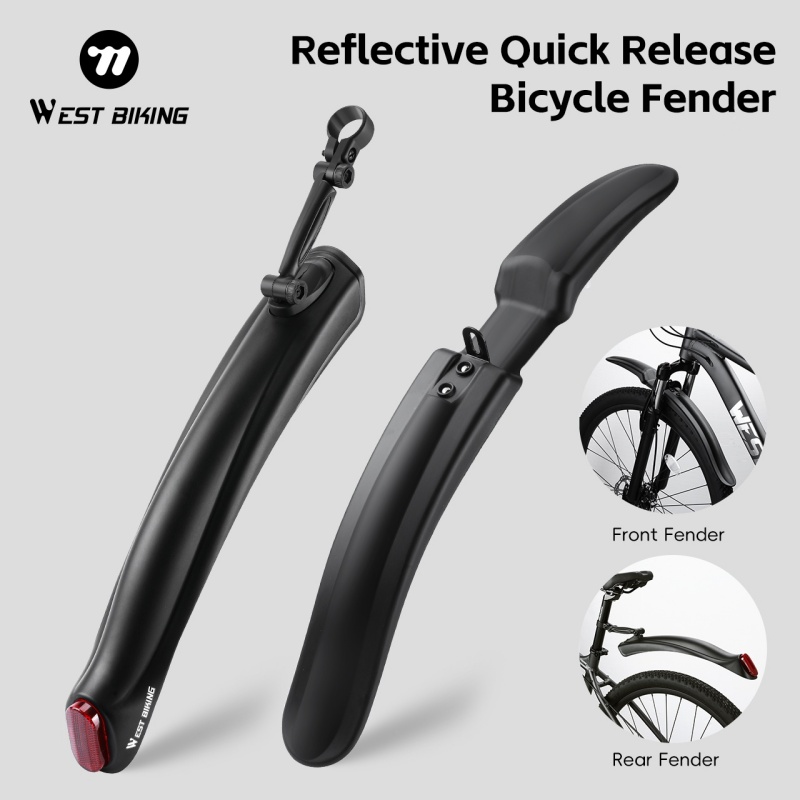 WEST BIKING Reflective Bicycle - огляд і ціна Bike Fender Set
