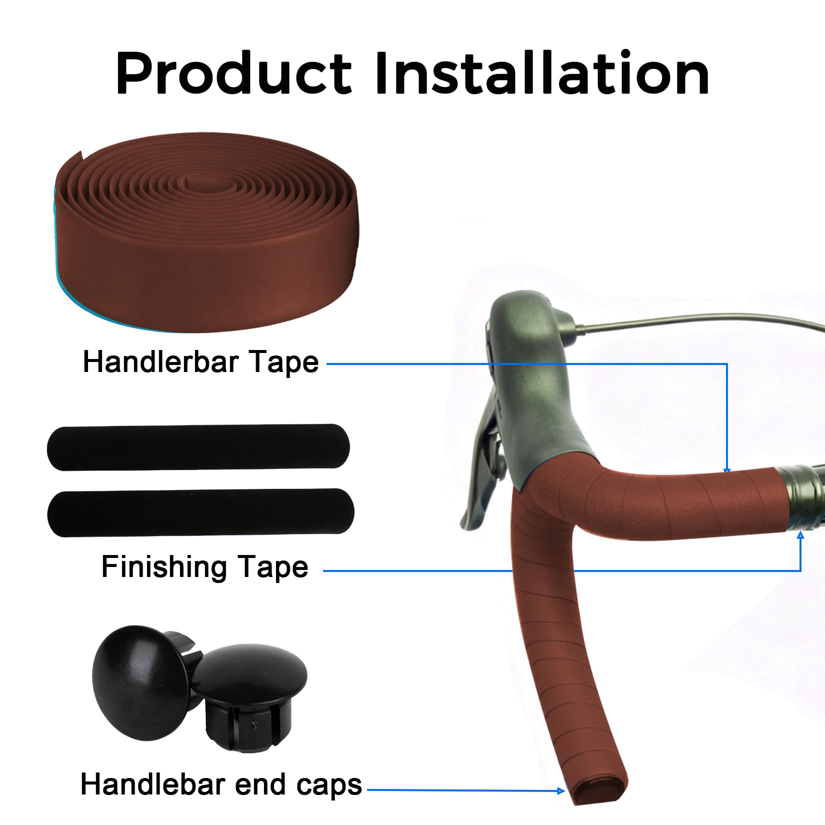Bike Handlebar Tape - EVA Bike - огляд і ціна Bike Handlebar Tape