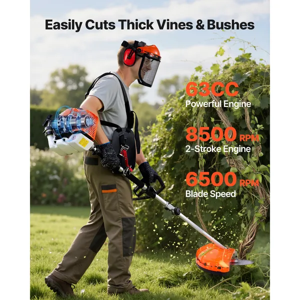 Gas Hedge Trimmer, 2 Cycle Gas - огляд і ціна Cycling Gear Inches