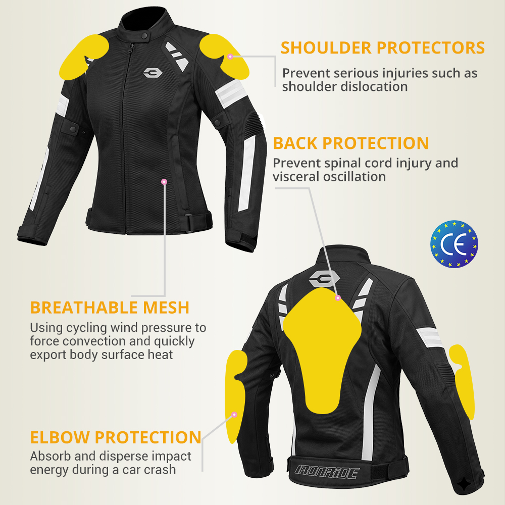 Women Motorcycle Jackets Breat - огляд і ціна Cyclocross Gearing