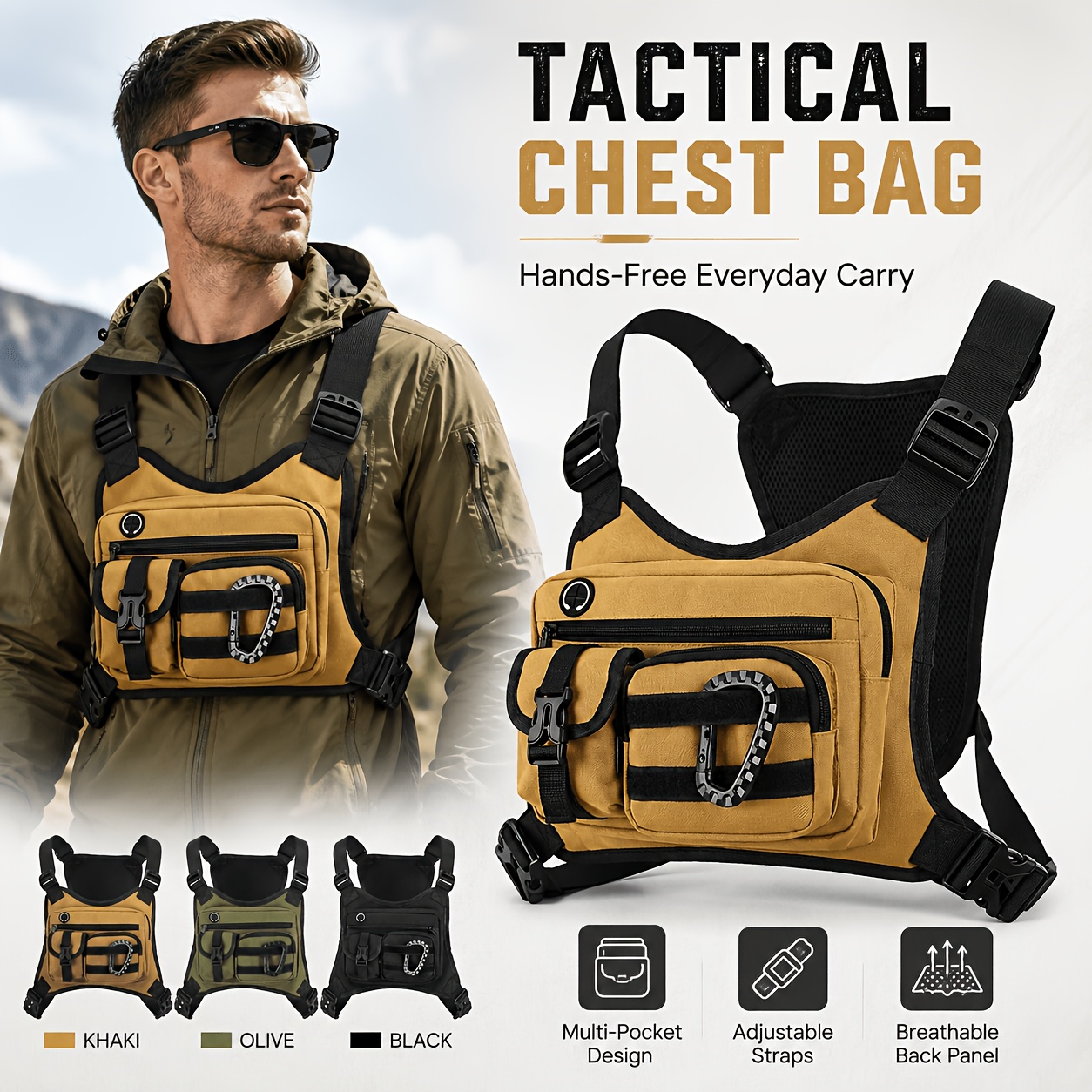 Tactical Chest Vest Pack Multi - огляд і ціна Cycling Gears