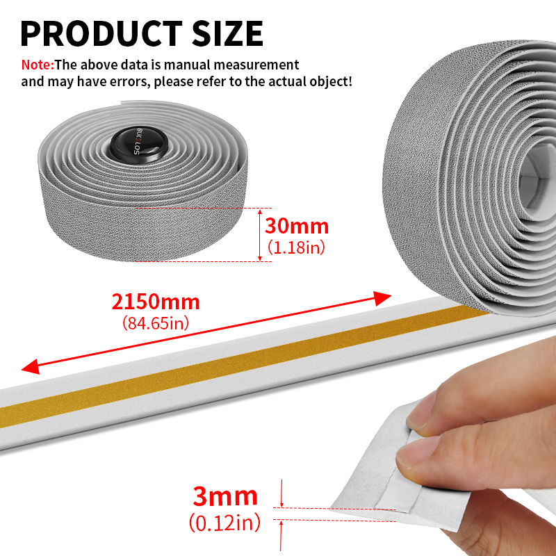 BUCKLOS Non-Slip Bicycle Handl - огляд і ціна Bike Handlebar Tape
